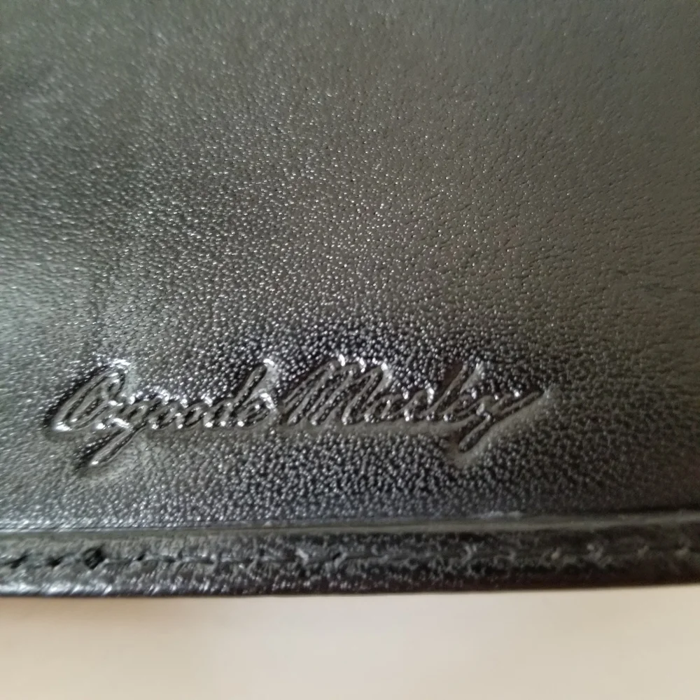 Osgoode Marley Coat Pocket Secretary Leather Wallet